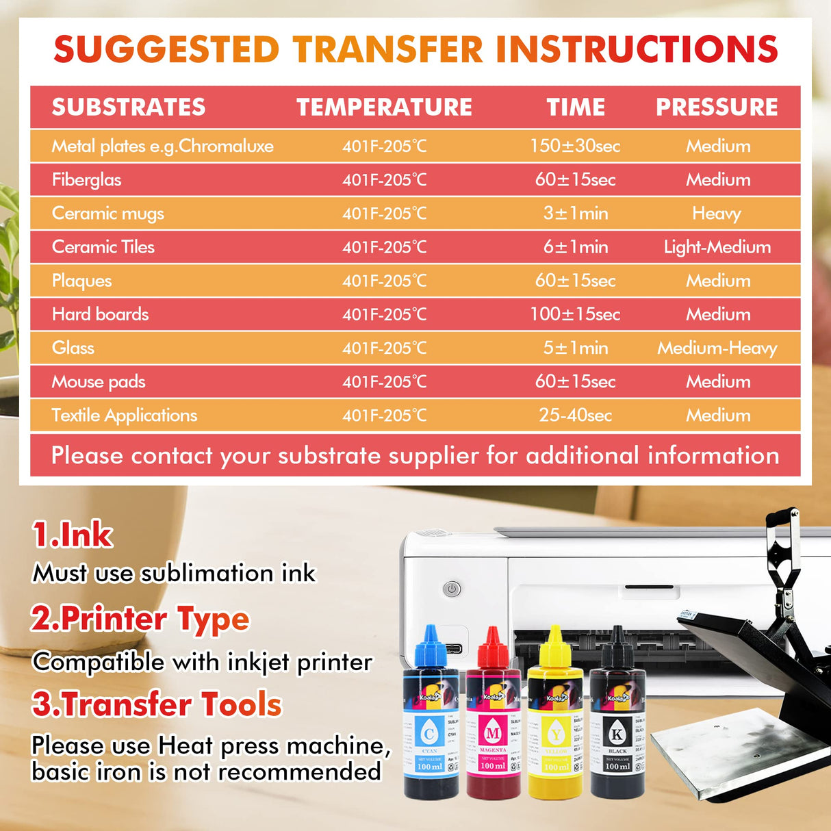 Koala Paper Sublimation Paper 170 Sheets 8.5x11 Inch 105gsm,Apply for personalize Tumbler, Light Colored T-shirts and Other Sublimation Blanks, ONLY Compatible with Sublimation Ink KOALA PAPER