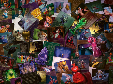Ravensburger Disney Villainous Jigsaw Puzzle - 2000 Unique Pieces | Extra-Thick Cardboard | Softclick Technology | Ideal for Adults Ravensburger