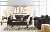 Signature Design by Ashley Darcy Classic Contemporary Sofa, Black Signature Design by Ashley