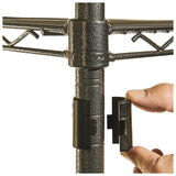 Alera ALESW503624BA 36 in. x 24 in. x 72 in. Four-Shelf Wire Shelving Starter Kit - Black Anthracite Alera