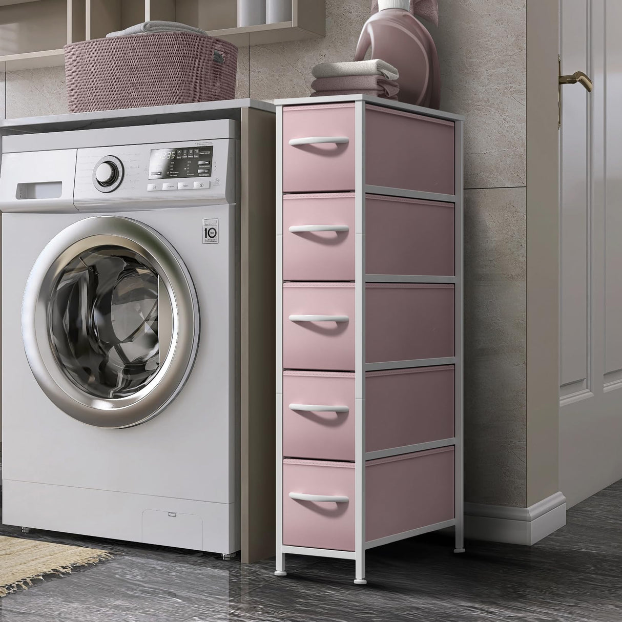 Sorbus Kids Dresser with 5 Drawers - Storage Unit Organizer Chest for Clothes - Bedroom, Kids Room, Nursery, & Closet Sorbus