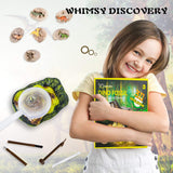 Dinosaur Fossil Digging Kit for Kids, Eggs Excavation Dig Kit, Toys for Kids 5-7 8-12, Great Birthday for Boys and Girls 10Leccion