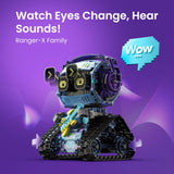 Sillbird Robot Building Kit with Remote Control STEM Gifts for Kids Boys Ages 8-12, Coding Robotic Technic Creative Toys for Birthday - Build 5in1 Model with 433 Pieces Sillbird