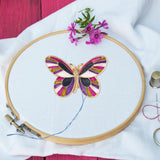 Gosknor Needle Minder Magnet, Butterfly Magnetic Needle Holder Magnetic Cross Stitch Accessories for Cross Stitch Embroidery Sewing Needlework Accessories Gosknor