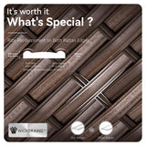 GREEN PARTY 7 Pieces Wicker Patio Furniture Set with 56" Fire Pit Table, All-Weather Outdoor Rattan Patio Half-Moon Curved Sectional Sofa Conversation Set for Garden, Backyard GREEN PARTY