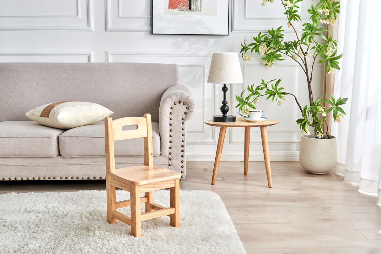 woJKod Pure Wood Solid Wood Children Chair for Kids, Kindergarten and Kids' Home Furniture-Pair Set(2 Same Chairs) woJKod