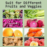 WHUTO Masticating Juicer Machines, Cold Press Juicer, Easy to Clean with Brush, Touch Screen Stainless Juicer Machines for Vegetable & Fruit, Juice Maker with Quiet Motor & 2 Speed Modes, Black Whuto