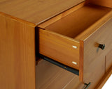 Camaflexi Mid-Century Solid Wood Dresser / 6 Drawers/Castanho Finish Camaflexi