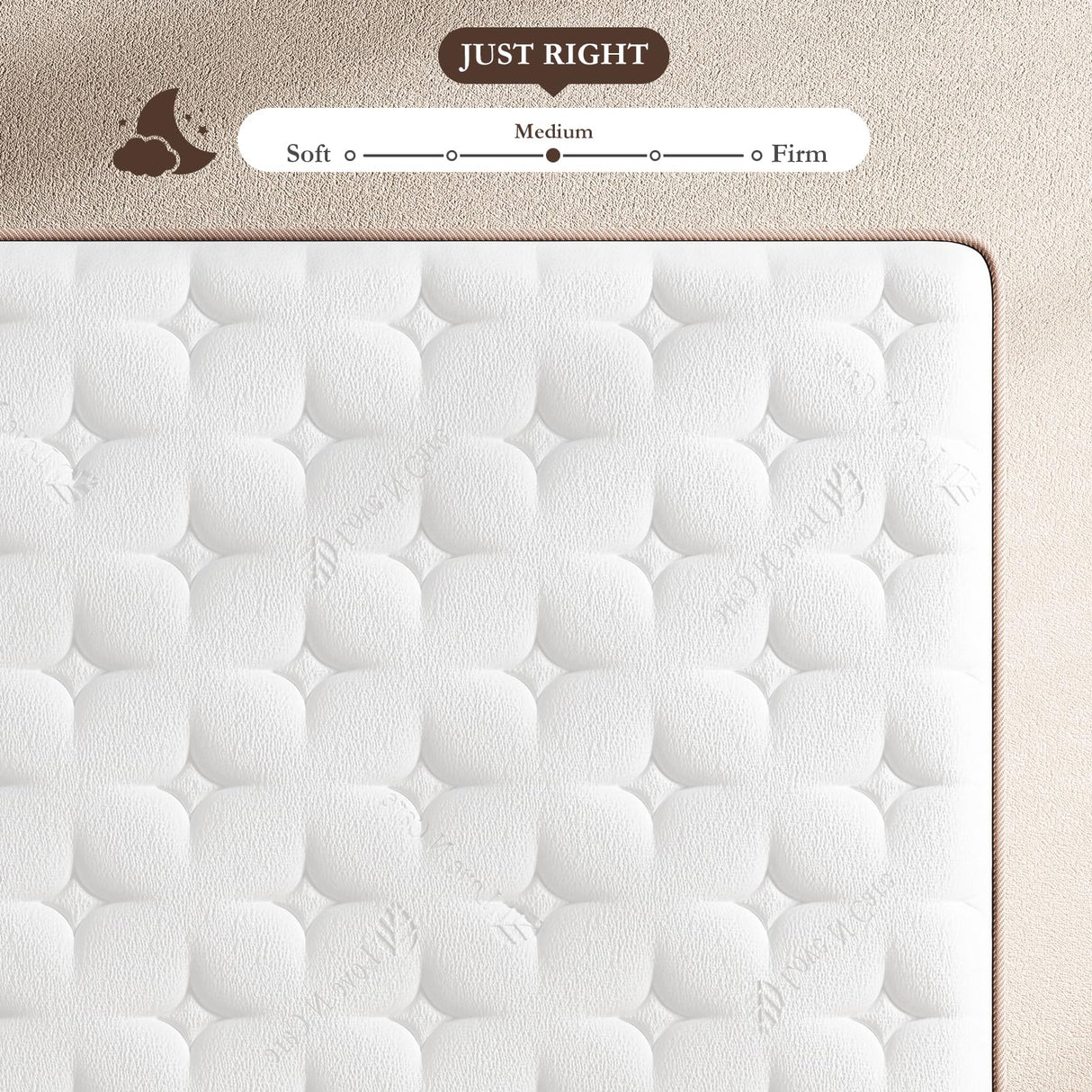 Mattress Queen Size 14 Inch - Firm Hybrid Bed in a Box for Couples & Light Sleepers, 366-Night Trial, Pocket Spring Mattress for Back Pain Relief & Motion Isolation, CertiPUR-US Certified FP FLEXPEDIC