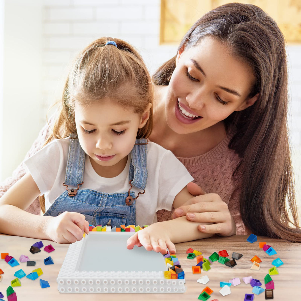 HAPMARS DIY Mosaic Photo Frame Craft Kits - Creative Arts & Crafts Mosaic Kits Summer Activities for Ages 6-12,Make Your Own Picture Frame Fun STEM Craft Birthday Easter Christmas Gifts for Boys Girls HAPMARS