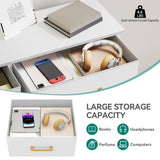 YITAHOME Fabric Dresser for Bedroom, Tall Storage Tower with 8 Drawers, Black Dresser & Chest of Drawers, Storage Drawer Organizer for Closet, Living Room YITAHOME