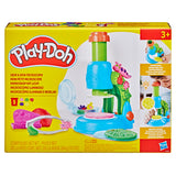 Play-Doh Light & Look Microscope for Kids, Electronic Preschool Toys for Girls & Boys, 9 Accessories & 5 Colors, Back to School Gifts, Ages 3+ Play-Doh