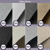 Graywind Roller Shades 100% Blackout Window Shades Fabric Sample Graywind
