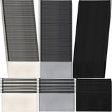 99 Pack Blank Canvas Bag Bulk DIY Craft Canvas Zipper Pouch Sublimation Blanks Canvas Makeup Bag Canvas Pouch Pencil Bag Cosmetic Travel Toiletry Storage Zipper Bag 8.3 x 5 Inch(Gray, Black, White) Colarr