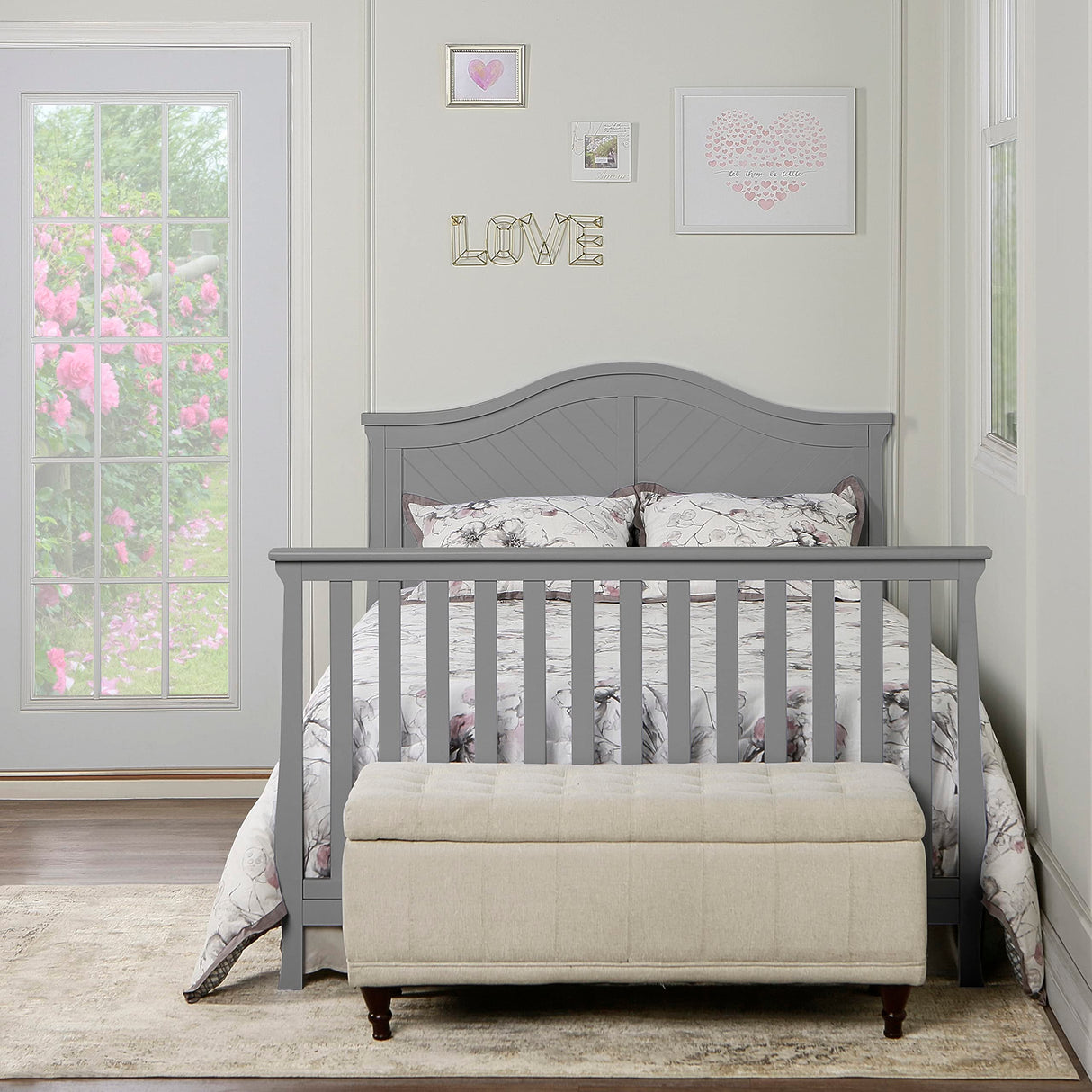 Dream On Me Kaylin 5-in-1 Convertible Crib in Greenguard Gold Certified Dream On Me