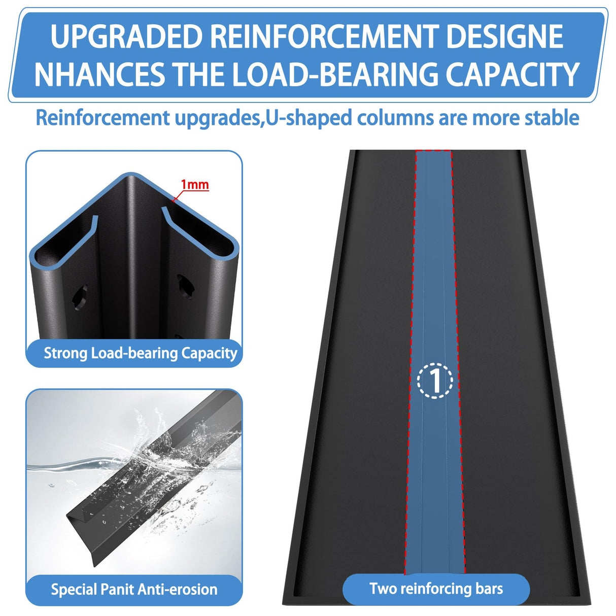 Nexvrtau 5-Tier Heavy Duty Garage Shelving Unit, 3000 LBS Capacity Metal Storage Rack 72" H x 48" W x 20" D, Adjustable Steel Shelves for Garage, Warehouse, Basement, Pantry, Workshop.1 Pack Nexvrtau