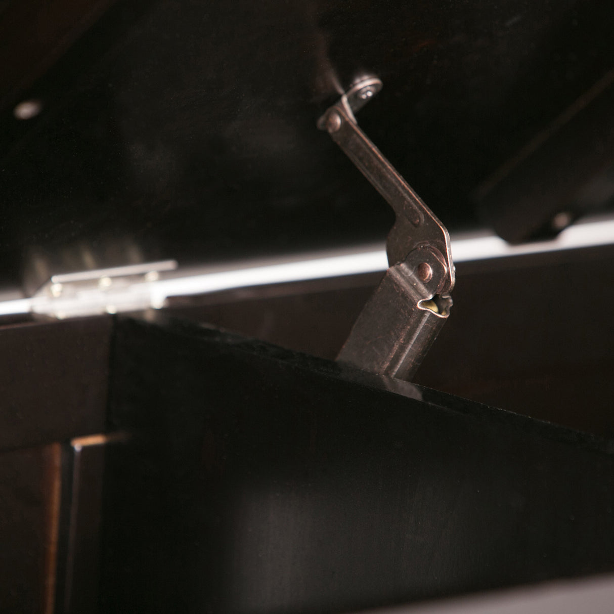 SIMPLIHOME Brooklyn SOLID WOOD 48 inch Wide Entryway Storage Bench with Safety Hinge, Multifunctional in Coffee Brown SIMPLIHOME