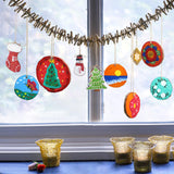 AOSITE Wooden Crafts Kit for Kids-Glow in The Dark-Arts and Crafts for Kids Ages 6-12, Wood Slices Painting Craft Activities Kits, Creative Art Toys for 6 7 8 9 10 11 12 Year Old AOSITE