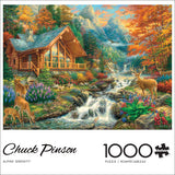 Buffalo Games - Alpine Serenity - 1000 Piece Jigsaw Puzzle with Hidden Images Buffalo Games