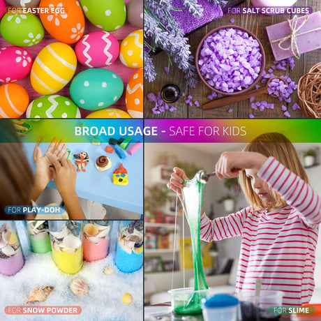 20 Colors Bath Bomb Soap Dye - Wayin Liquid Based Soap Colorant, Food Grade Coloring, Skin Safe, Vibrant Neon Soap Coloring for Soap Making DIY, Bath Bomb Supplies Kits, Bath Salt Crafting, Slime Dye Wayin