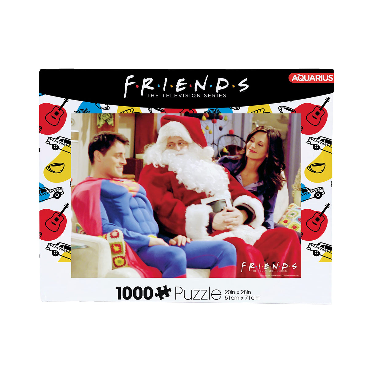 AQUARIUS - Friends TV Series Christmas 1000 Piece Jigsaw Puzzle AQUARIUS