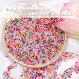EuTengHao 57600pcs 2mm Glass Seed Beads Small Craft Beads for DIY Bracelet Necklaces Crafting Jewelry Making Supplies with Beading Needles Elastic Strings (144 Colors, 400Pcs Per Color) EuTengHao