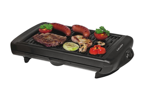 Tayama TG-868XL Smokeless Non-Stick Indoor Electric Grill, Extra Large, Black TAYAMA