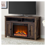 Ameriwood Home Farmington Electric Fireplace Console for TVs up to 50", Rustic Ameriwood Home