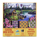 SUNSOUT INC - Floating Over Sisters 500-500 pc Jigsaw Puzzle by Artist: Diane Phalen - MPN # 14646 SunsOut