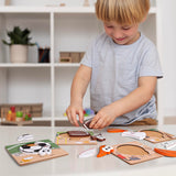 Wooden Puzzles for Toddlers 2-4 | Sports Puzzles | Wood Puzzles for Kids, Toddler Sports Toys for Toddlers, Basketball Toy, Football Toys, Baseball Toy, Soccer Toddler Puzzle 2 3 Year Old Boy Smart and Sporty