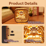 Generic GXUANAN 3D Wooden Puzzles for Adults and Kids, LED 3 Lighting Modes, DIY Kid's Game, Meaningful Gifts for Kids Age 6 7 8 9 10 11 12 13 Boys and Girls, Primary Colour of Trees, L0106P WoodArtSupply