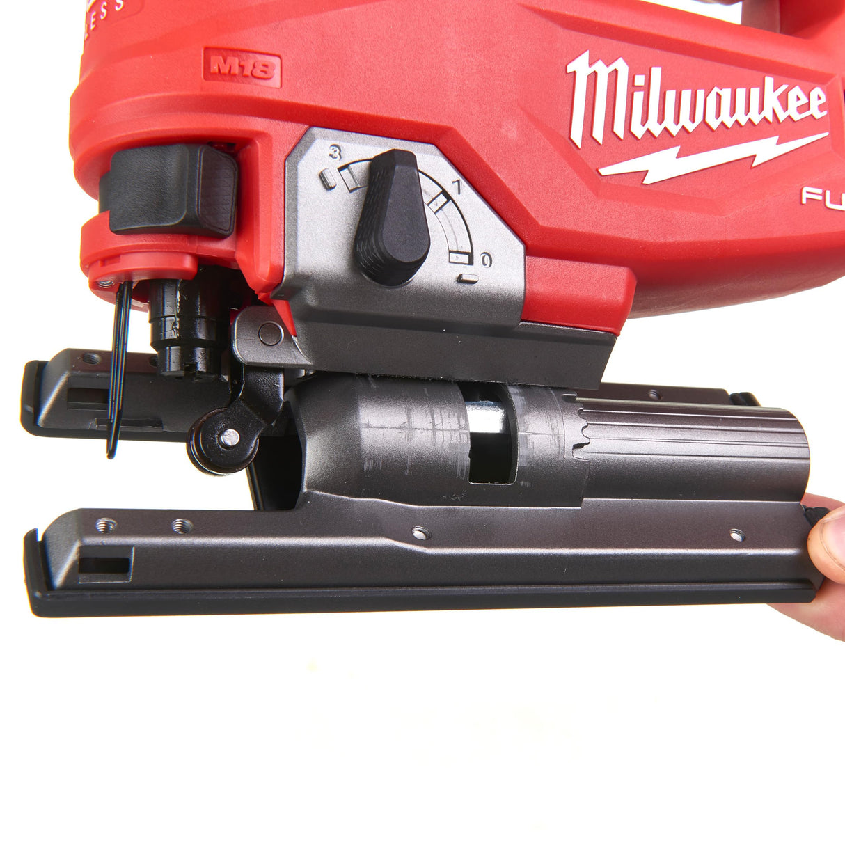 Milwaukee Fuel Top Handle Jigsaw 18V Bare Unit, Red, Large Milwaukee