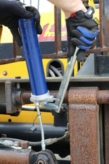 Lincoln 1142 Lever Action Manual Grease Gun with Rigid Extension, Premium Dual Lip Follower, Jam Proof Toggle Mechanism, Heavy-Duty Follower Spring, Cast Pump Head, Precision-machined Plunger Lincoln