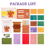 Wowood 3D Wooden Flower Puzzle for Adults-Wooden Bloom Box, DIY Craft Model Kit Building Set, Botanical Decor Creative Gift for Lovers Nature Enthusiasts (658PCS) Wowood