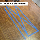 SWRT 2 Inch x 55 Yards x 12 Rolls (660 Total Yards) Premium Blue Painters Tape - Masking Tape, Paint Tape, Multi-Surface Blue Tape for Painting, No Residue, Easy Removal, Decorating, Trim, Crafts SWRT