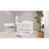 Dream On Me Storybrooke 5 in 1 Convertible Crib with Under Drawer Dream On Me