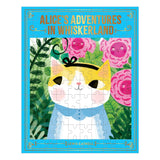 Mudpuppy Alice’s Adventures in Whiskerland Bookish Cats Puzzle, 100 Pieces, 10.75” x 13.5” – Jigsaw Puzzle for Ages 6 and Up, Features an Adorable Cat Portrait of Alice with Foil Embellishments Abrams