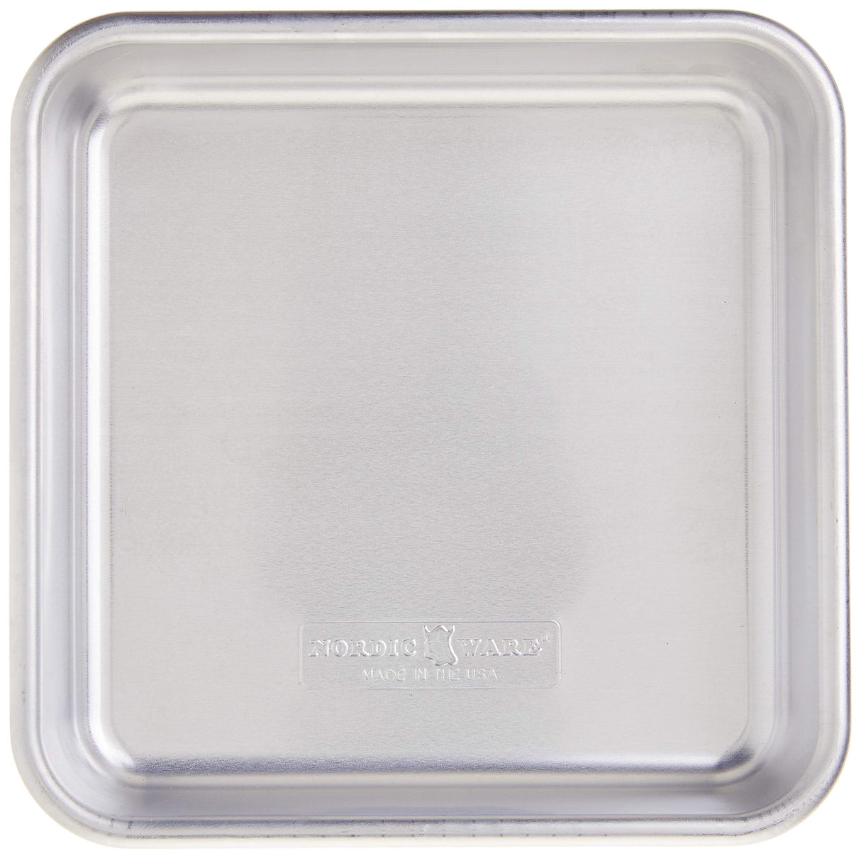 Nordic Ware - 47500 Nordic Ware Naturals Aluminum Commercial 8" x 8" Square Cake Pan, 8 by 8 inches, Silver Nordic Ware