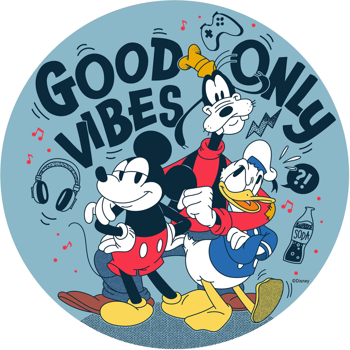 Ceaco - 5 in 1 Multipack - Disney - Mickey and Friends - (2) 300 Piece, (2) 500 Piece, (1) 750 Piece Jigsaw Puzzles Ceaco