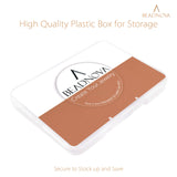 BEADNOVA Candle Wick Base 100pcs Candle Wick Cilps Sustainer Tabs for DIY and Making (12.5mm/ 0.5inch) BEADNOVA