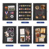 Black Shadow Box Frame 11X14 with Shelves, Medal/Challenge Coin Display Case, Pet Memorial/Wedding Shadow Box, Best Anniversary/Birthday/Bridal Shower/Engagement/Wedding Registry/House Warming Gifts AW BRIDAL