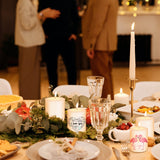 sweet grain 10oz Sublimation Glass Tealight Candle Holder with Bamboo Lids 12 Pcs Sublimation Frosted Glass Jar for Party Decorations, Birthday, Wedding and Dinner Table Decor sweet grain