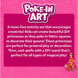 Skillmatics Poke-in Art - Magical Princesses, Mess-Free Fun for Kids, DIY Wood Craft Kits, Creative Activity, Gifts for Girls & Boys Ages 4, 5, 6, 7, 8, 9 Skillmatics