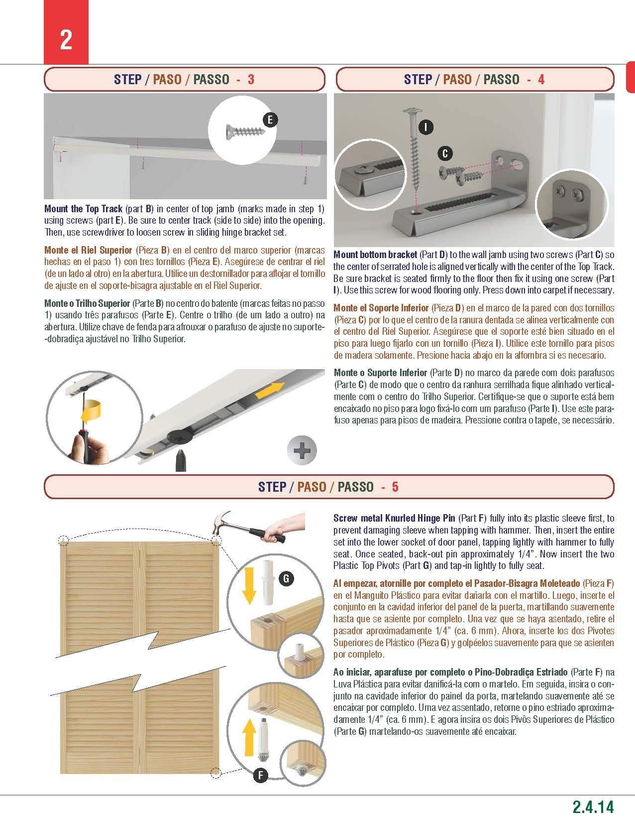 Closet Door, Bi-fold, 6-Panel Style Solid Wood (80x30) - WoodArtSupply