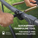 Bestway Xtreme Air 12 FT Outdoor Trampoline for Kids and Adults, No-Gap Security Enclosure Net, Foam-Padded Poles, Fast & Easy Assembly, ASTM Approved Bestway