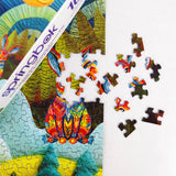 Springbok's Summer Adventure Quilt 1000 Piece Puzzle for Adults Features Imagery of an Amazing and Colorful Quilt Featuring a Summer Scene and The Tools Used to Create It. Springbok