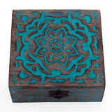 Great Birthday Gift Ideas Handmade Decorative Wooden Jewelry Box Jewelry Organizer Keepsake Box Treasure Chest Trinket Holder Watch Box Storage Box Housewarming Gifts Women The Great Indian Bazaar