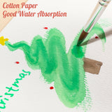 60 Sets Watercolor Cards with Envelopes, 140 lb/300 GSM Watercolor Paper Cards, 4x6 Inch Foldable Blank Watercolor Postcards and Envelopes for Greeting Cards, Wedding Invitations, Thank You Card Prudiut