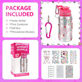 Gifts for Girls, Decorate Your Own Water Bottle Kits for Girls, Art Supplies for Girls for Kids 6-8-12, Teen Arts and Crafts Toys Kits for Daughter Niece Sister Granddaughter Birthday DIY Gift Ideas Fenreen