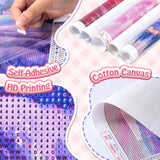 IPISSOI 5D Fantasy Fairy Diamond Painting Kits Fairy for Adults Full Round Diamond Art Craft Personalized Wall Decoration Gift for Any Occasion 12x16inch/30x40cm IPISSOI